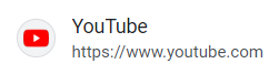 youtube web address.